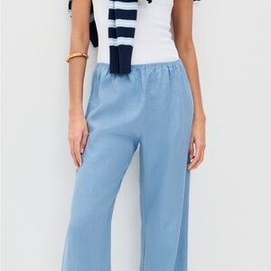 DONNI. Sky Blue Relaxed Pants